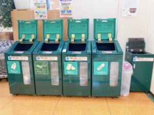 関西スーパーHAT神戸店：回収ボックス